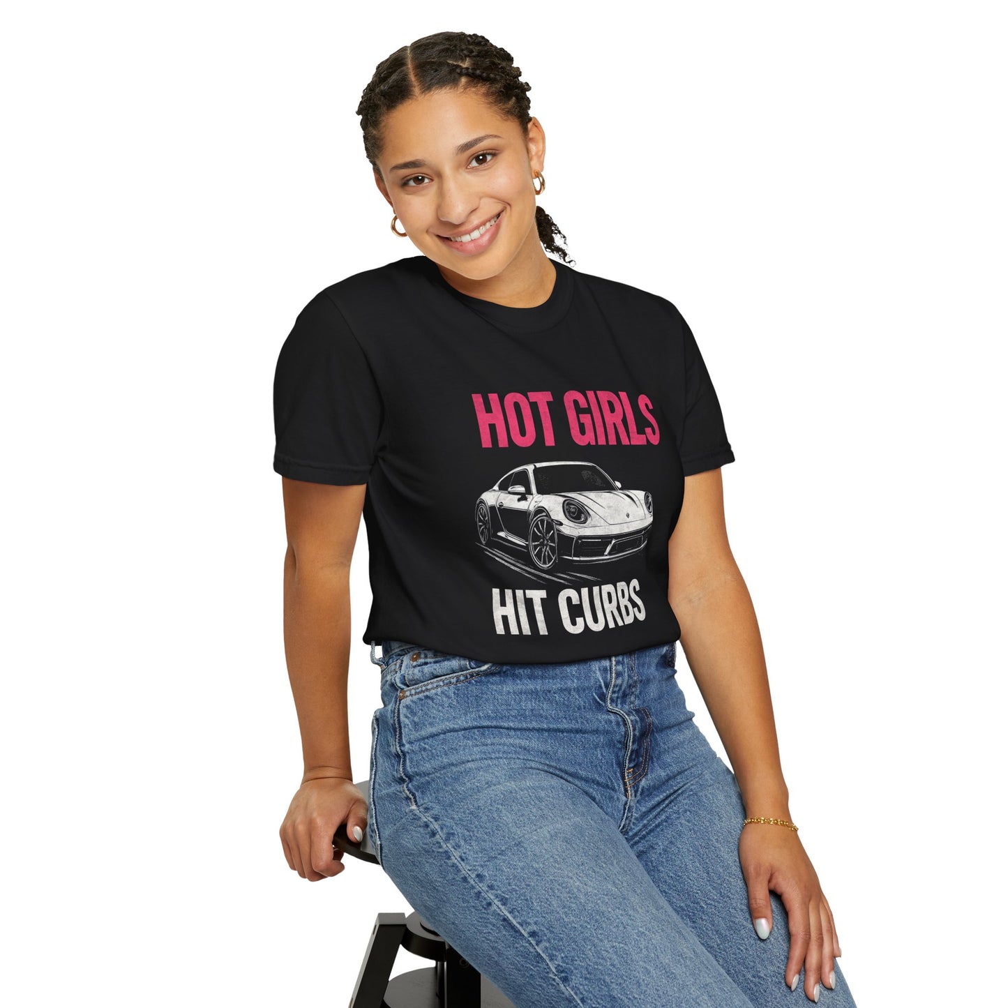 Hot Girls Hit Curbs Tee