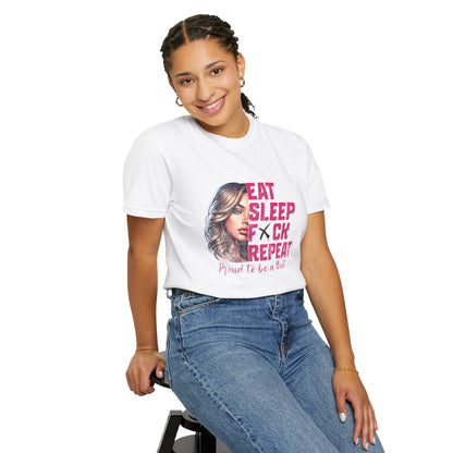 Eat Sleep F*ck Repeat – Proud to Be a Slut Tee
